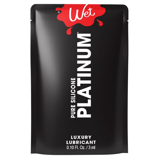 Wet Lubes Platinum 0.10 Fl. Oz. / 3 ml