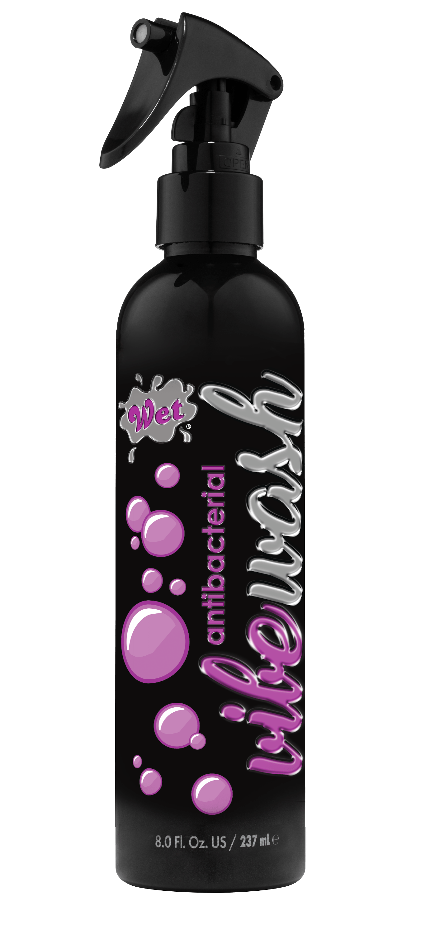 Wet Lubes Wet® Antibacterial Vibe Wash™ 8 Fl. Oz. /236mL