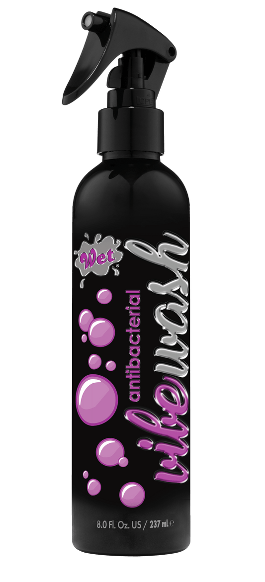 Wet Lubes Wet® Antibacterial Vibe Wash™ 8 Fl. Oz. /236mL