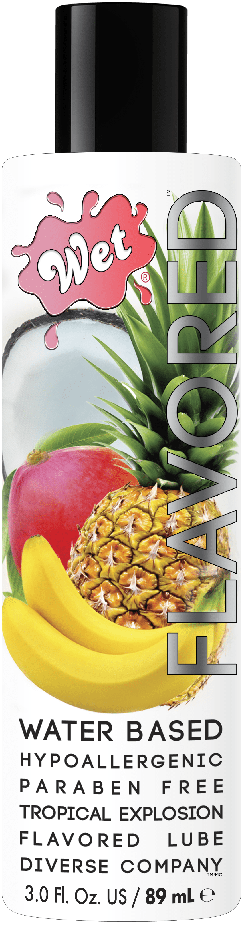 Wet Lubes Wet® Flavored™ Tropical Explosion 3 Fl. Oz./89mL