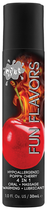 Wet Lubes Wet® Fun Flavors® Popp'n  Cherry 1 Fl. Oz./30mL