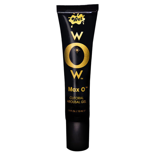 Wet Lubes wOw Max O Clitoral Pleasure Gel 0.5 Fl. Oz. / 15 ml