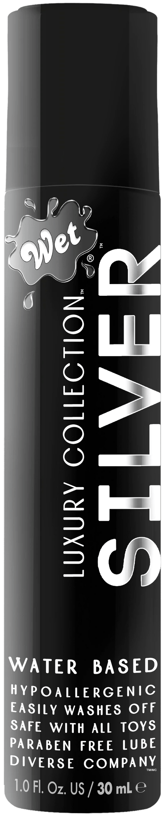 Wet Other Silver Water Based 1 Fl. Oz./30mL