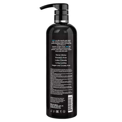 Wicked Lubes Aqua Water Based Lubricant  16oz