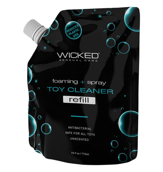 Wicked Lubes Toy Cleaner Refill Pouch 24oz