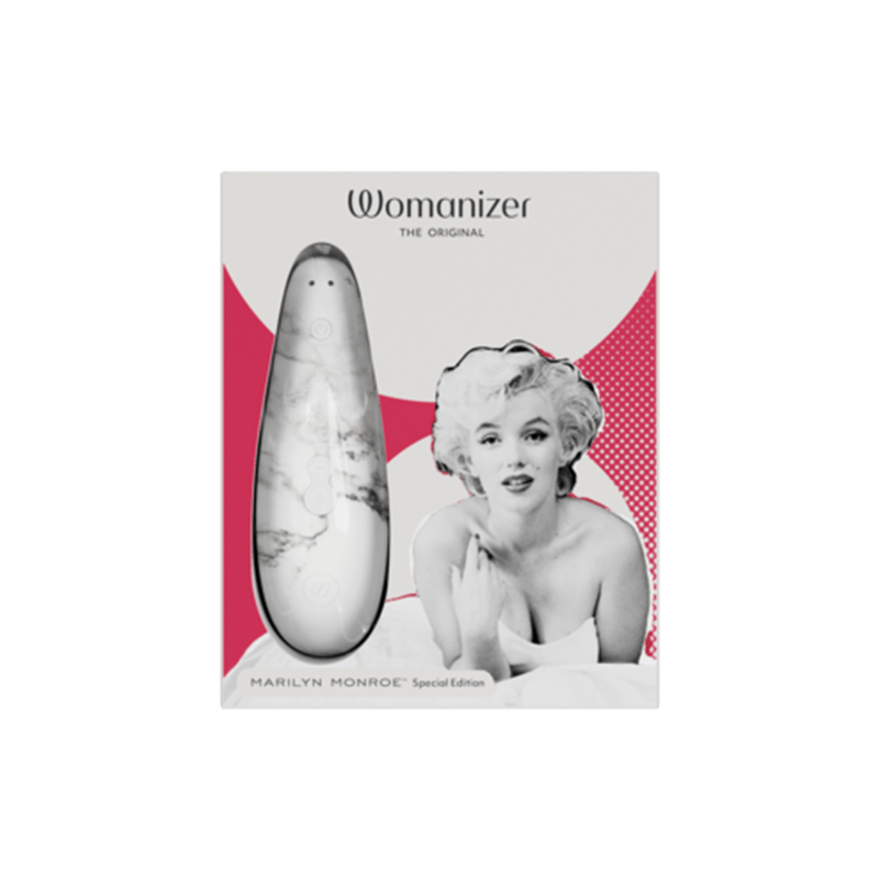 Womanizer Vibrators Classic 2 - Marilyn Monroe Special Edition - White Marble