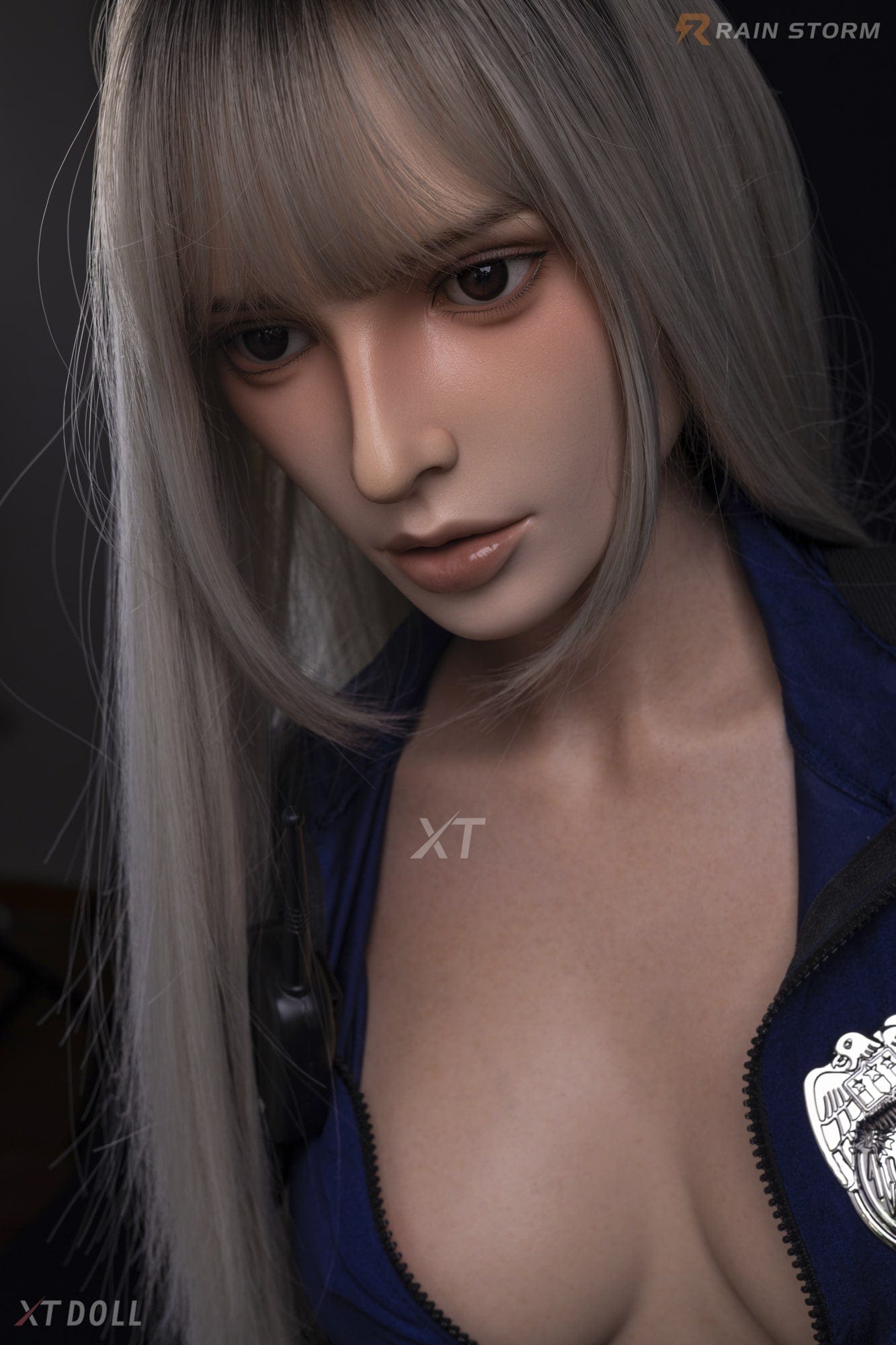 XT Doll Silicone Sex Doll Hanna: Sexy Officer Sex Doll