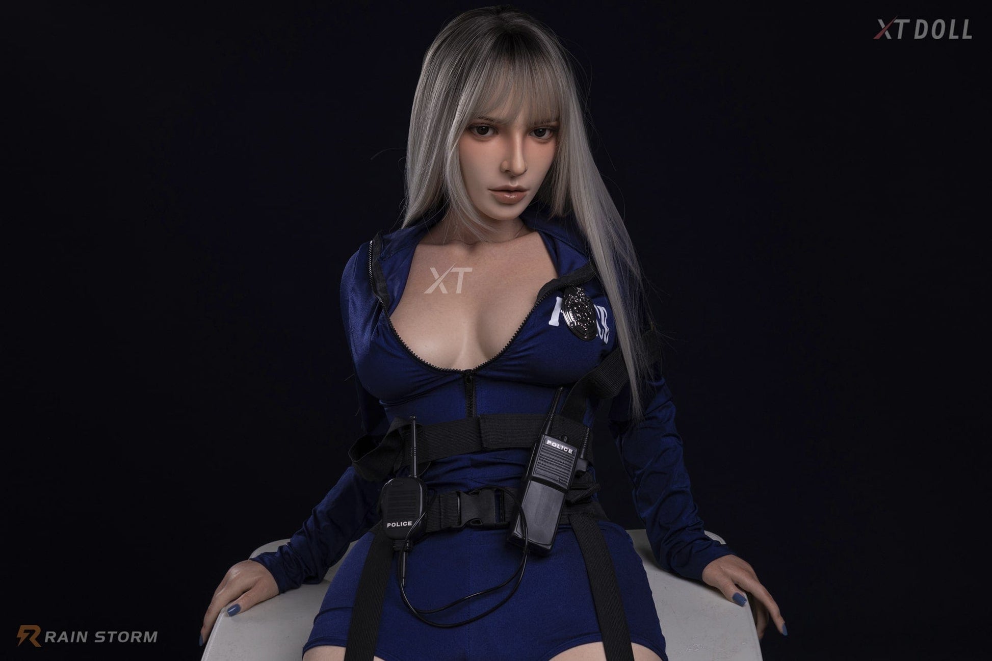 XT Doll Silicone Sex Doll Hanna: Sexy Officer Sex Doll