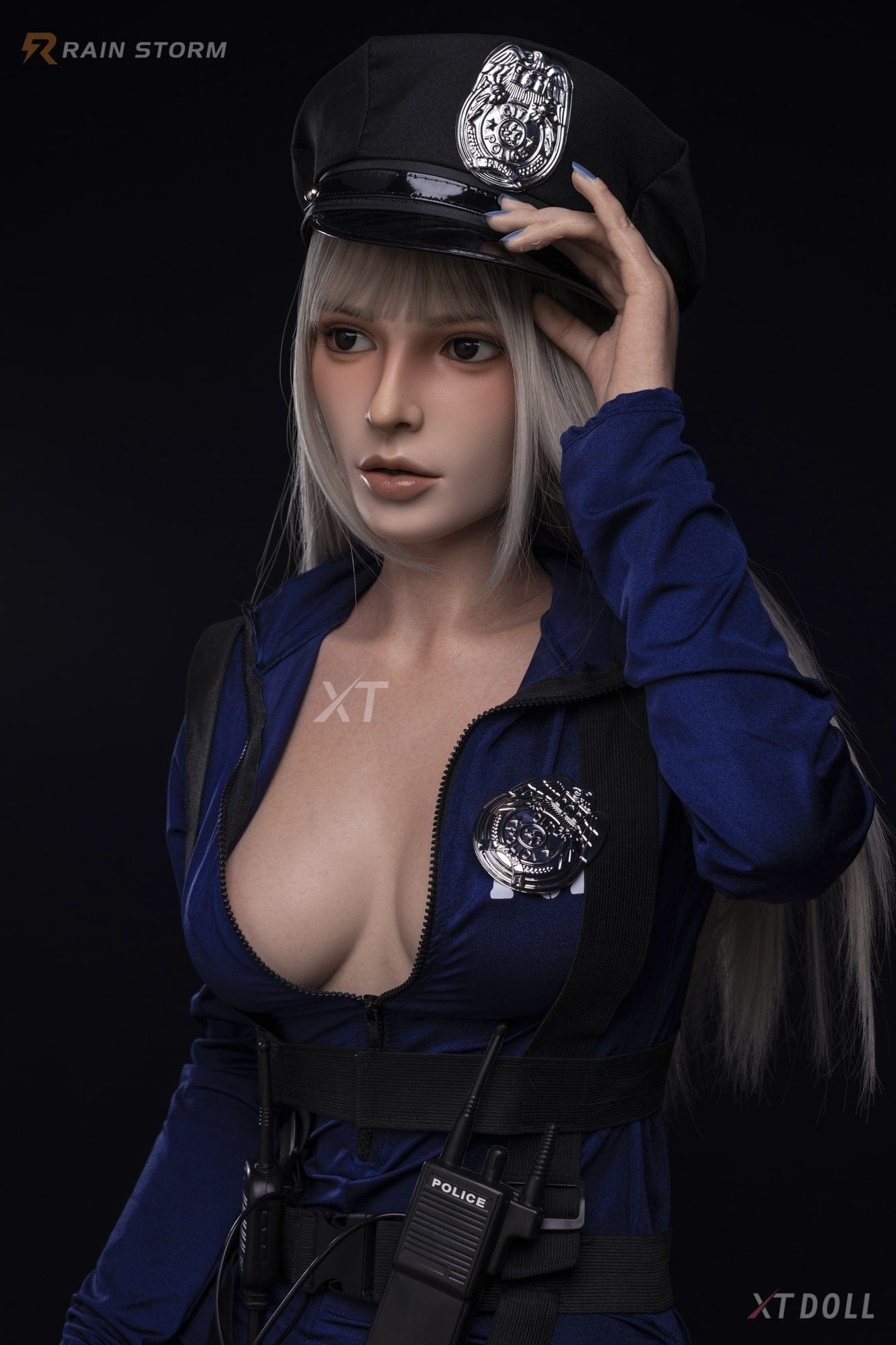 XT Doll Silicone Sex Doll Hanna: Sexy Officer Sex Doll