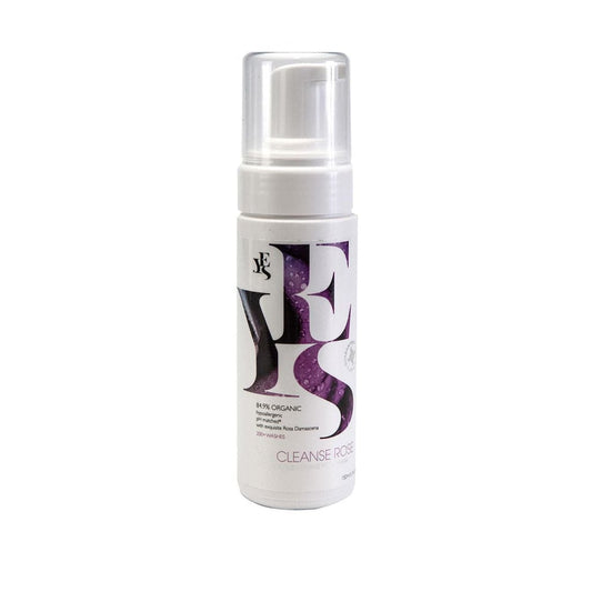 YES Lubricants Lubes Cleanse Rose