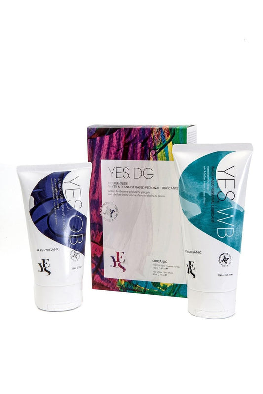 YES Lubricants Lubes Default DG (Double Glide)  WB Water Based and OB Plant-Oil Based